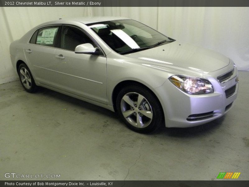 Silver Ice Metallic / Ebony 2012 Chevrolet Malibu LT
