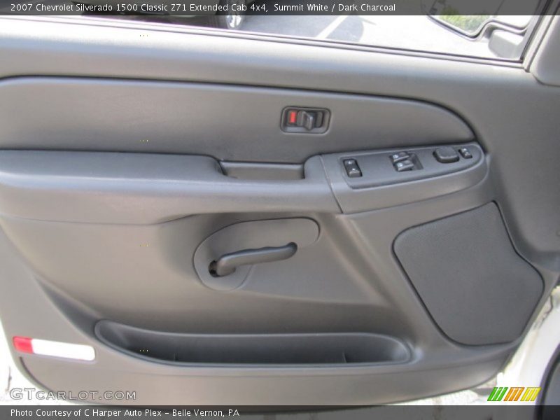 Summit White / Dark Charcoal 2007 Chevrolet Silverado 1500 Classic Z71 Extended Cab 4x4