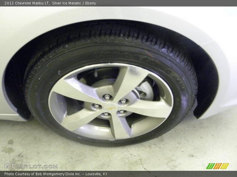 Silver Ice Metallic / Ebony 2012 Chevrolet Malibu LT