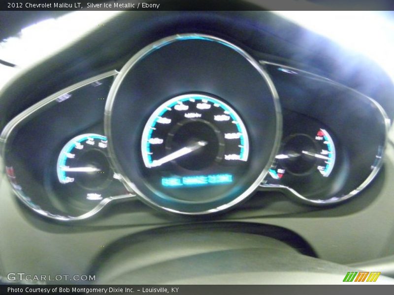Silver Ice Metallic / Ebony 2012 Chevrolet Malibu LT