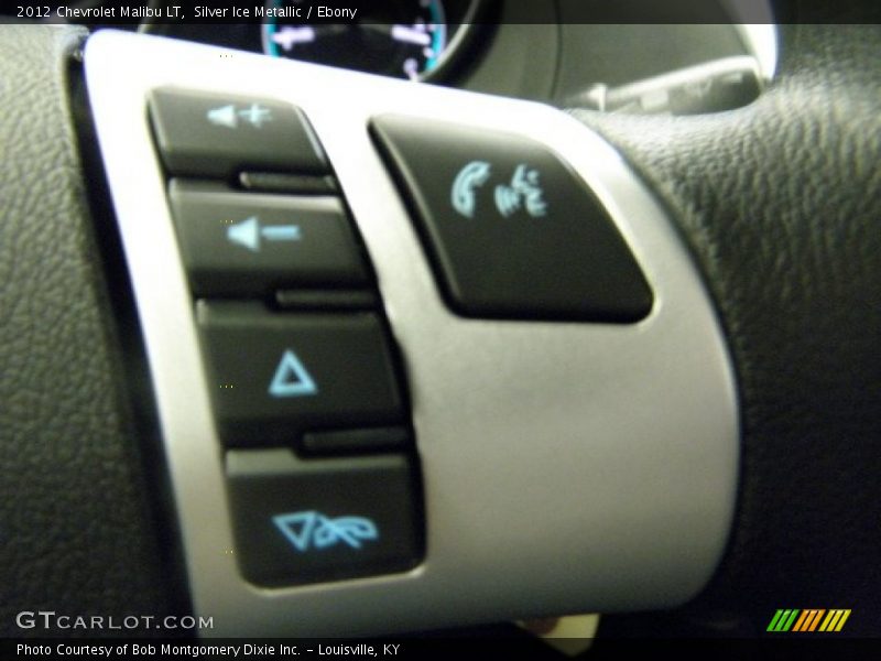 Silver Ice Metallic / Ebony 2012 Chevrolet Malibu LT