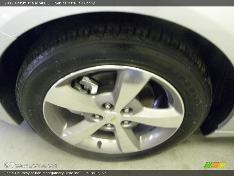 Silver Ice Metallic / Ebony 2012 Chevrolet Malibu LT