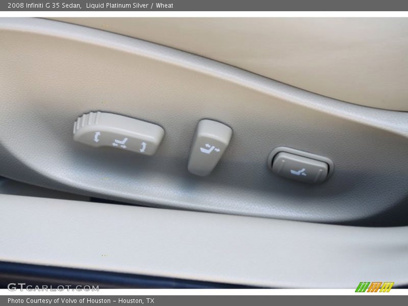 Liquid Platinum Silver / Wheat 2008 Infiniti G 35 Sedan