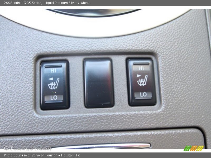 Liquid Platinum Silver / Wheat 2008 Infiniti G 35 Sedan