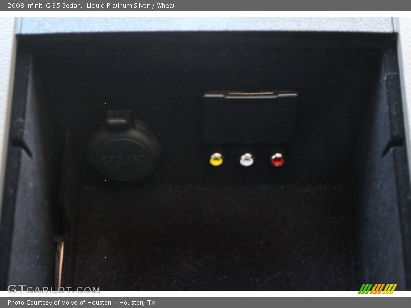 Liquid Platinum Silver / Wheat 2008 Infiniti G 35 Sedan