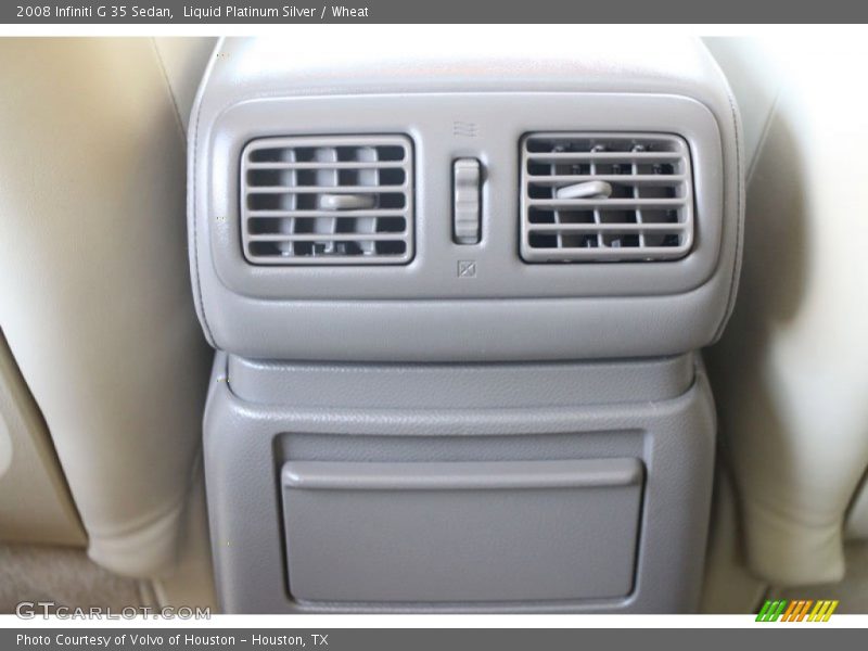 Liquid Platinum Silver / Wheat 2008 Infiniti G 35 Sedan