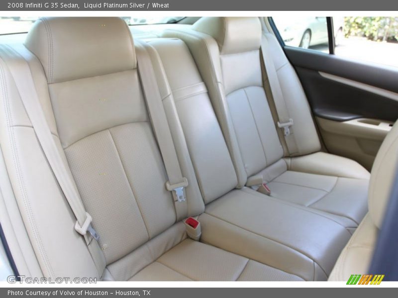 Liquid Platinum Silver / Wheat 2008 Infiniti G 35 Sedan