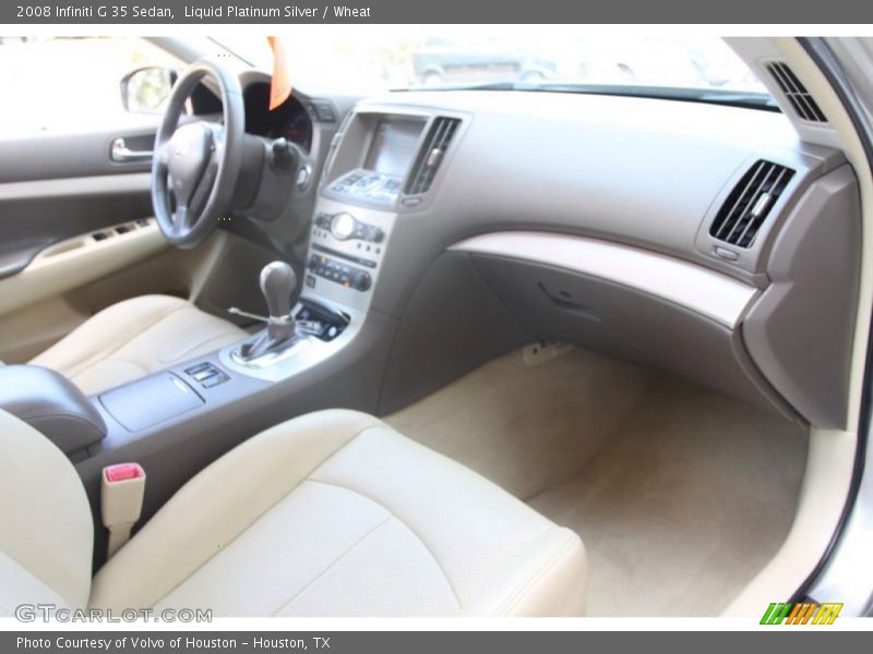 Liquid Platinum Silver / Wheat 2008 Infiniti G 35 Sedan