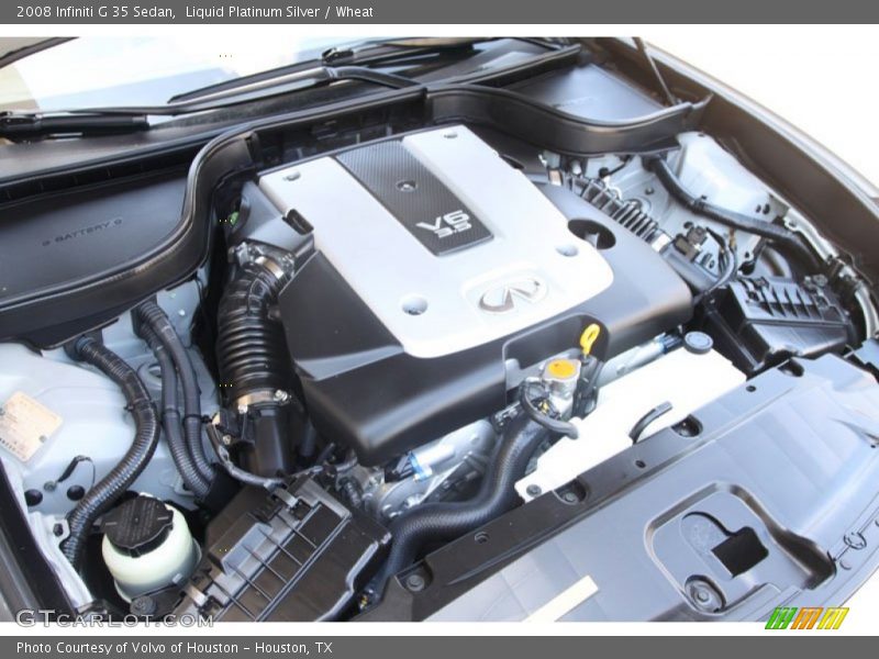 Liquid Platinum Silver / Wheat 2008 Infiniti G 35 Sedan