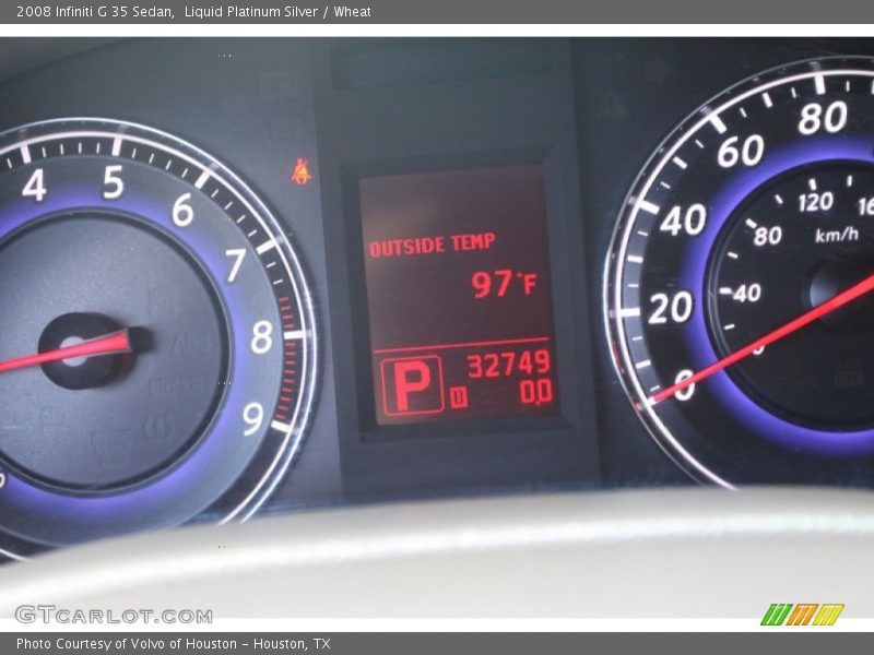 Liquid Platinum Silver / Wheat 2008 Infiniti G 35 Sedan