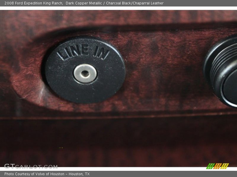 Dark Copper Metallic / Charcoal Black/Chaparral Leather 2008 Ford Expedition King Ranch