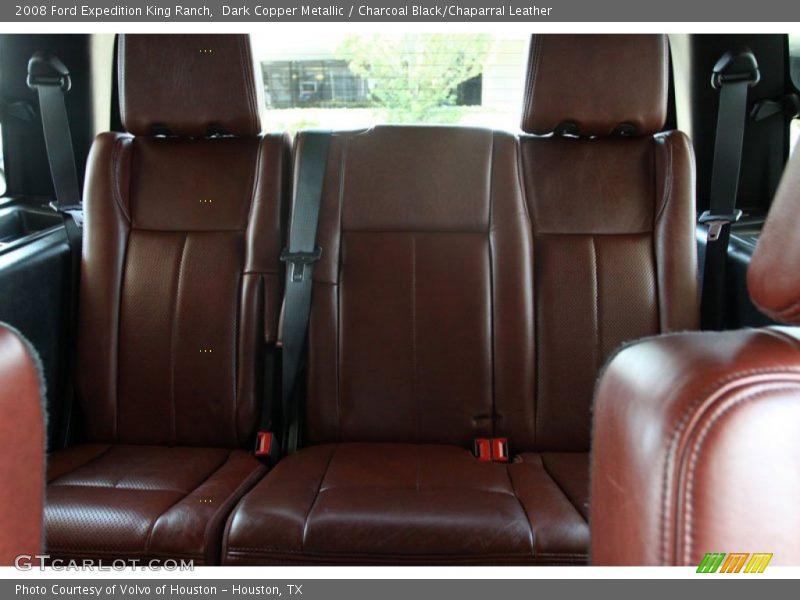 Dark Copper Metallic / Charcoal Black/Chaparral Leather 2008 Ford Expedition King Ranch