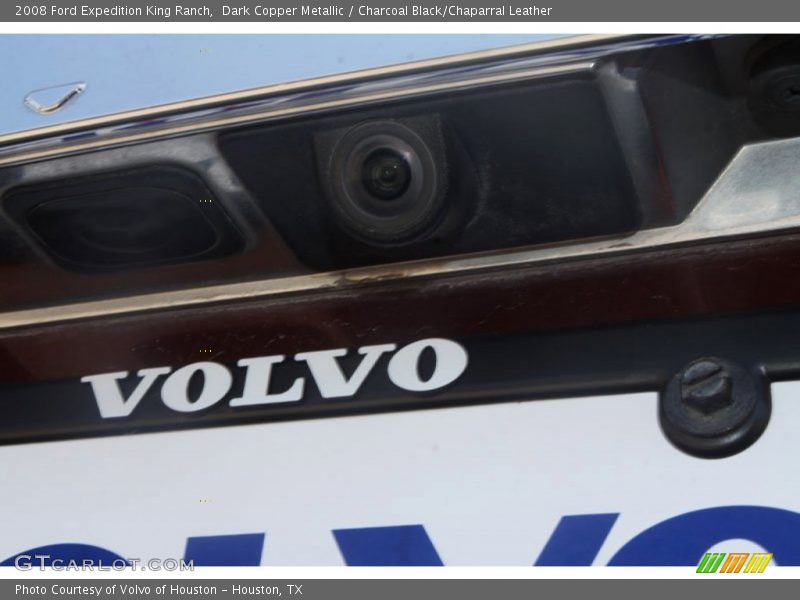 Dark Copper Metallic / Charcoal Black/Chaparral Leather 2008 Ford Expedition King Ranch