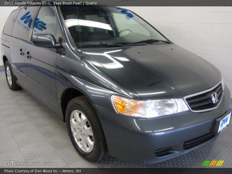 Sage Brush Pearl / Quartz 2003 Honda Odyssey EX-L