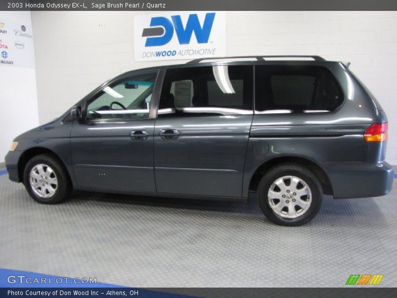 Sage Brush Pearl / Quartz 2003 Honda Odyssey EX-L