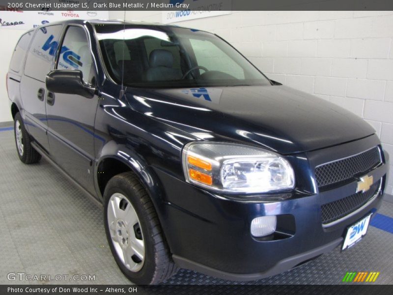 Dark Blue Metallic / Medium Gray 2006 Chevrolet Uplander LS
