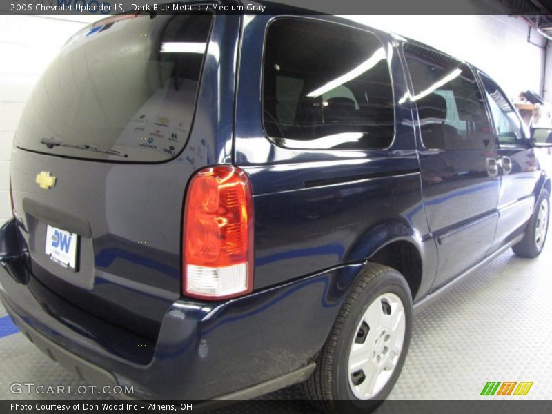 Dark Blue Metallic / Medium Gray 2006 Chevrolet Uplander LS