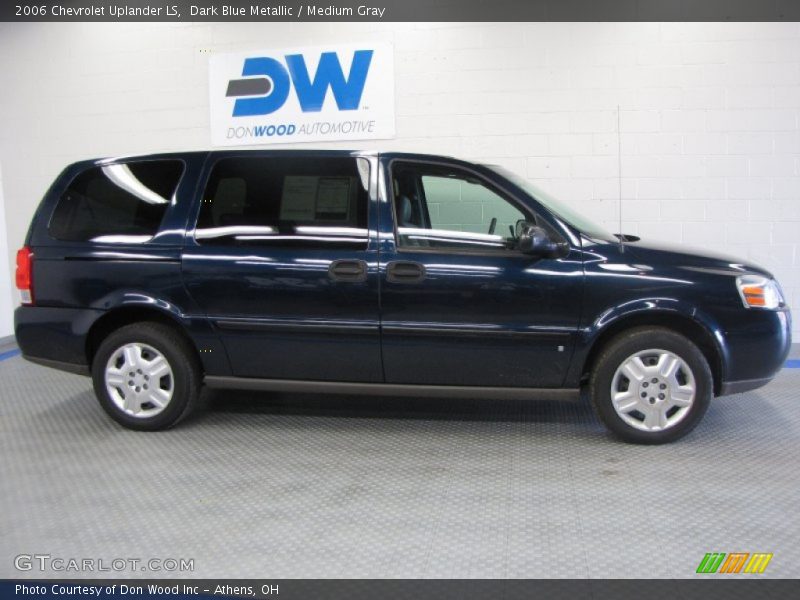 Dark Blue Metallic / Medium Gray 2006 Chevrolet Uplander LS