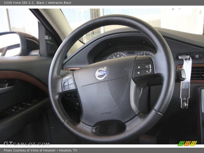 Black / Anthracite Black 2008 Volvo S80 3.2