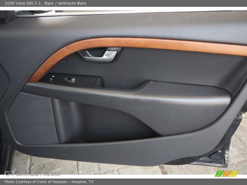 Black / Anthracite Black 2008 Volvo S80 3.2