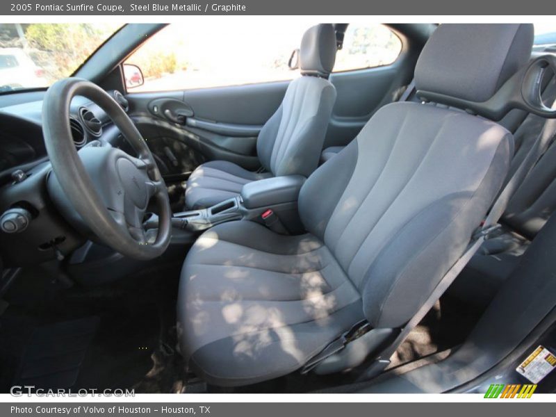 Steel Blue Metallic / Graphite 2005 Pontiac Sunfire Coupe