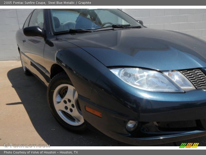Steel Blue Metallic / Graphite 2005 Pontiac Sunfire Coupe