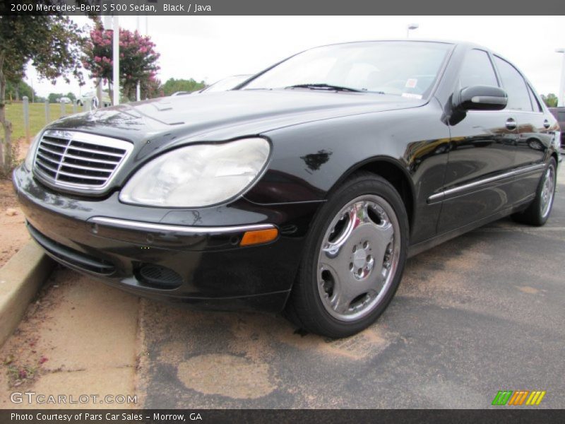Black / Java 2000 Mercedes-Benz S 500 Sedan