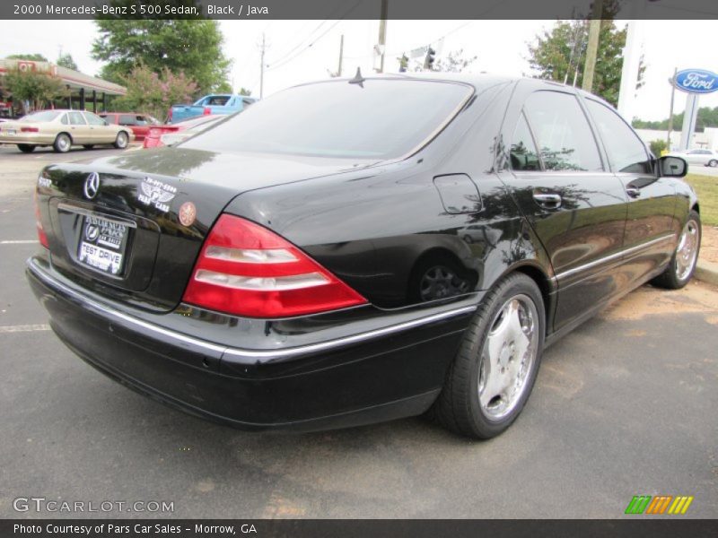 Black / Java 2000 Mercedes-Benz S 500 Sedan