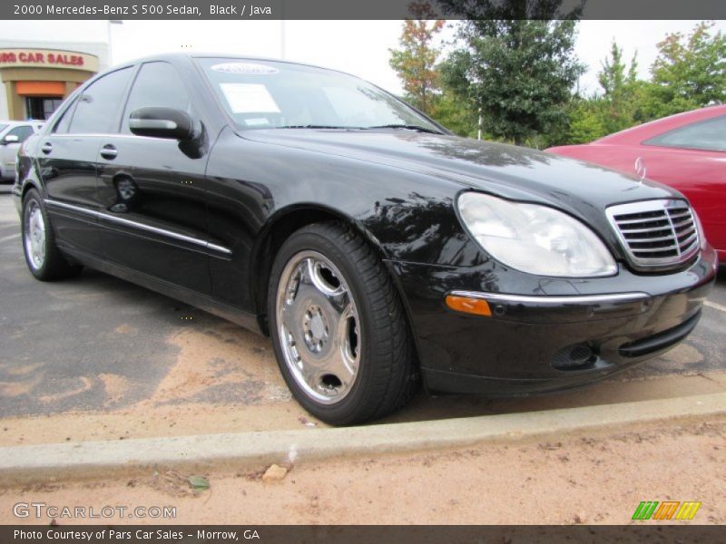 Black / Java 2000 Mercedes-Benz S 500 Sedan