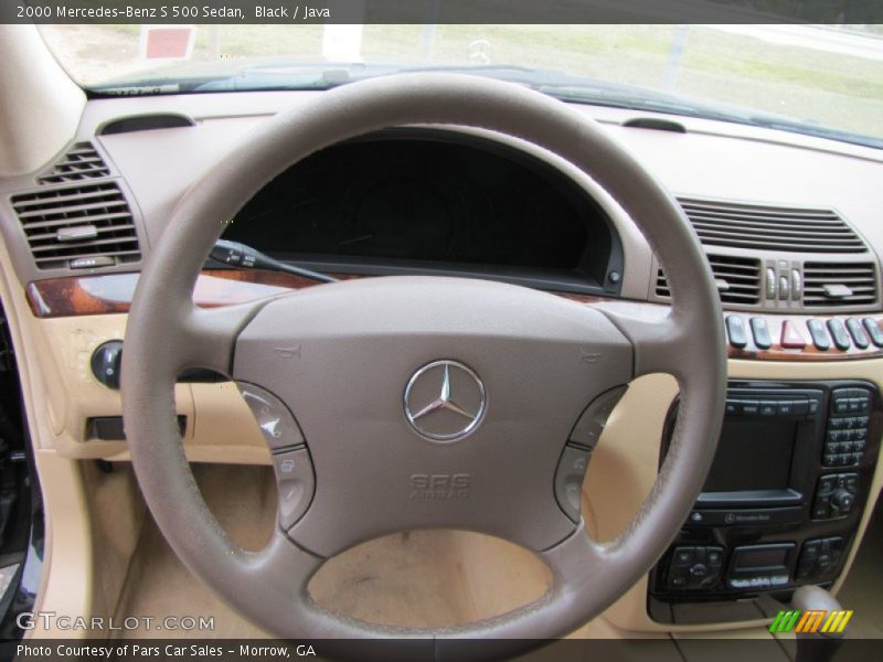 Black / Java 2000 Mercedes-Benz S 500 Sedan