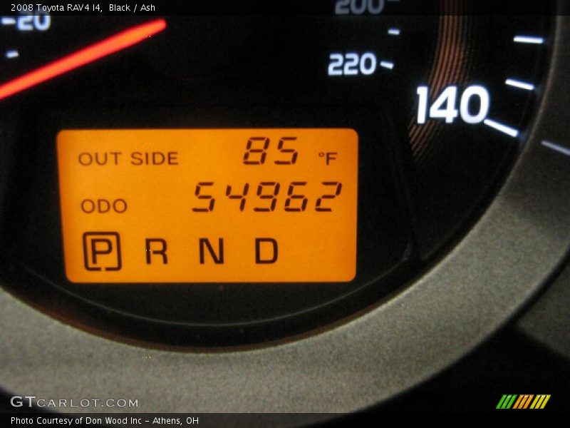 Black / Ash 2008 Toyota RAV4 I4