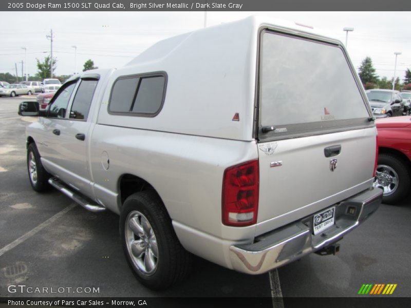 Bright Silver Metallic / Dark Slate Gray 2005 Dodge Ram 1500 SLT Quad Cab