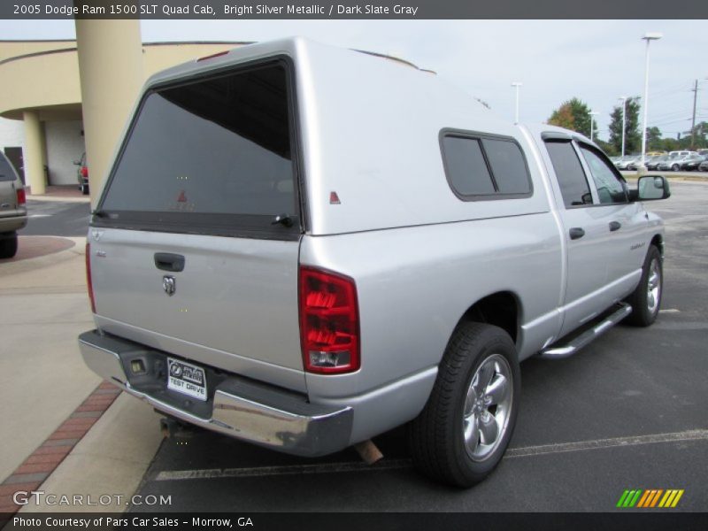 Bright Silver Metallic / Dark Slate Gray 2005 Dodge Ram 1500 SLT Quad Cab