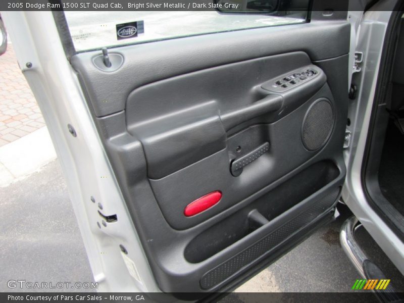 Bright Silver Metallic / Dark Slate Gray 2005 Dodge Ram 1500 SLT Quad Cab