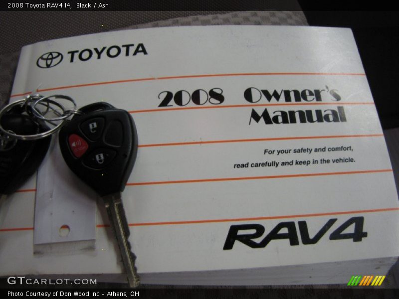 Black / Ash 2008 Toyota RAV4 I4