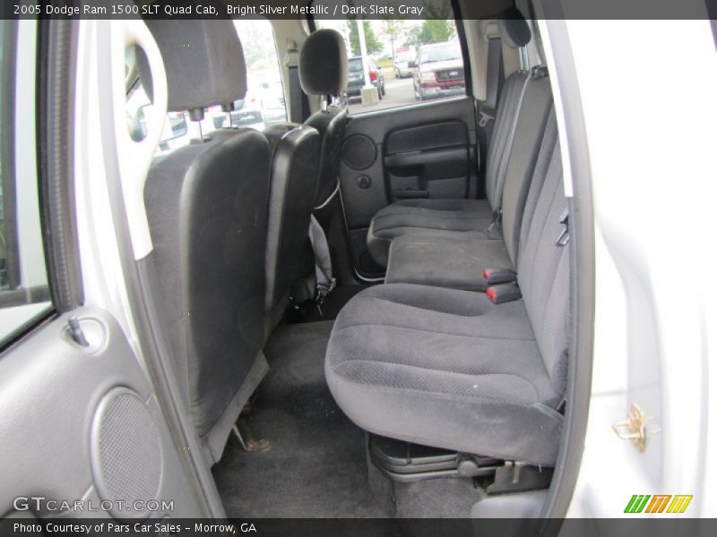 Bright Silver Metallic / Dark Slate Gray 2005 Dodge Ram 1500 SLT Quad Cab