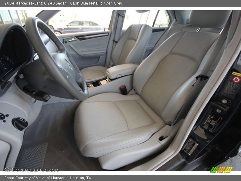 Capri Blue Metallic / Ash Grey 2004 Mercedes-Benz C 240 Sedan