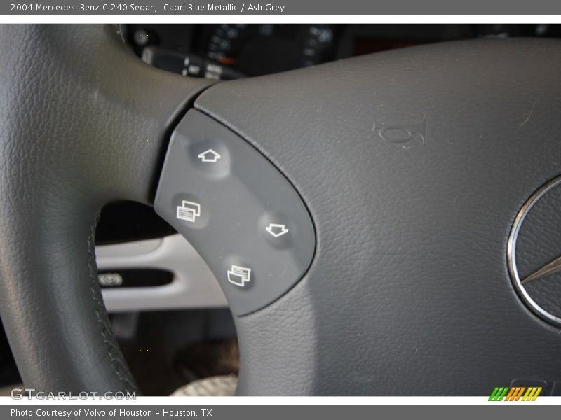 Capri Blue Metallic / Ash Grey 2004 Mercedes-Benz C 240 Sedan