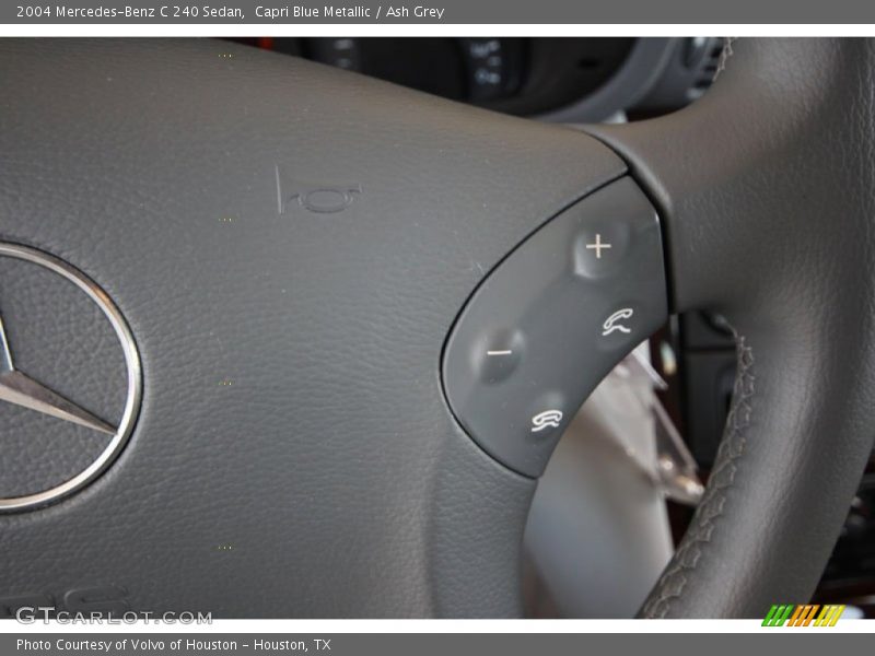 Capri Blue Metallic / Ash Grey 2004 Mercedes-Benz C 240 Sedan