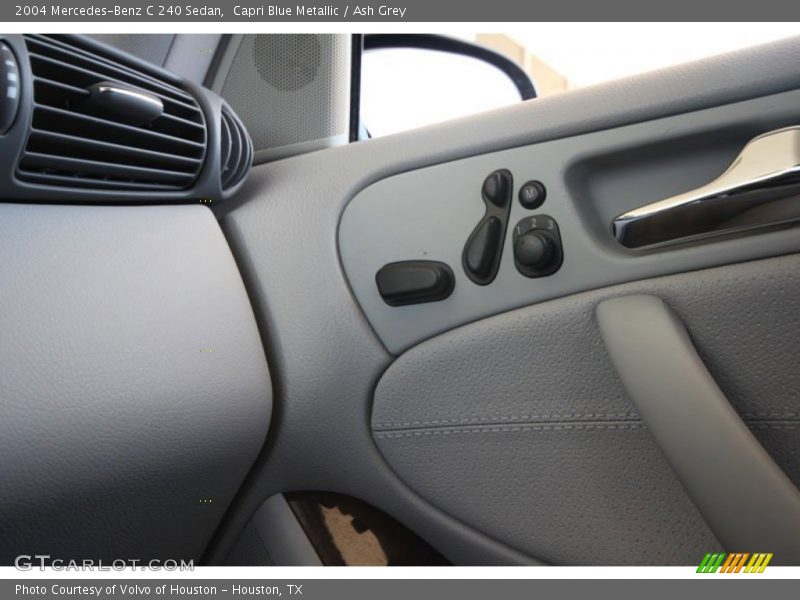 Capri Blue Metallic / Ash Grey 2004 Mercedes-Benz C 240 Sedan