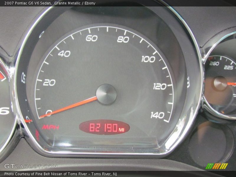 Granite Metallic / Ebony 2007 Pontiac G6 V6 Sedan