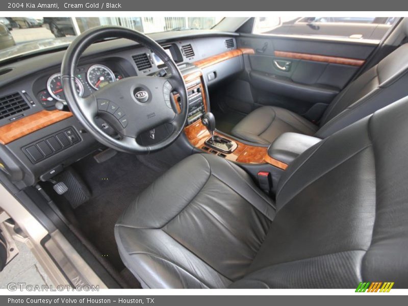 Cream Gold / Black 2004 Kia Amanti
