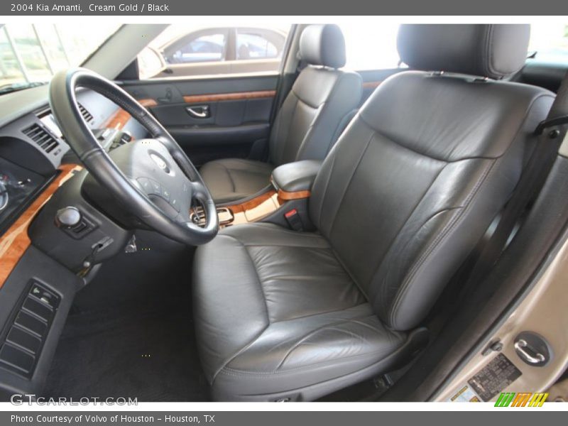 Cream Gold / Black 2004 Kia Amanti
