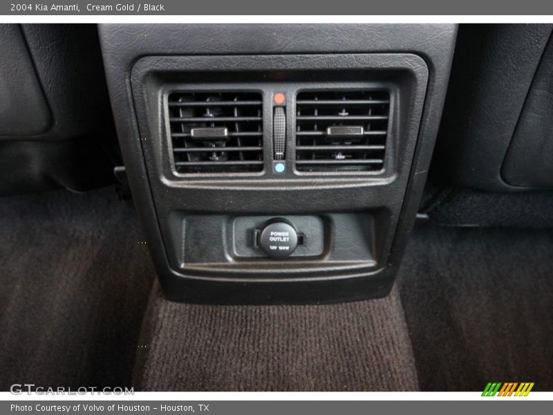 Cream Gold / Black 2004 Kia Amanti