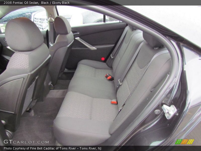 Black / Ebony Black 2008 Pontiac G6 Sedan