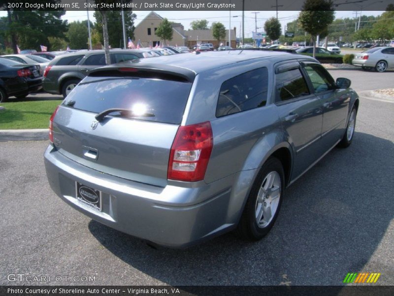 Silver Steel Metallic / Dark Slate Gray/Light Graystone 2007 Dodge Magnum SE