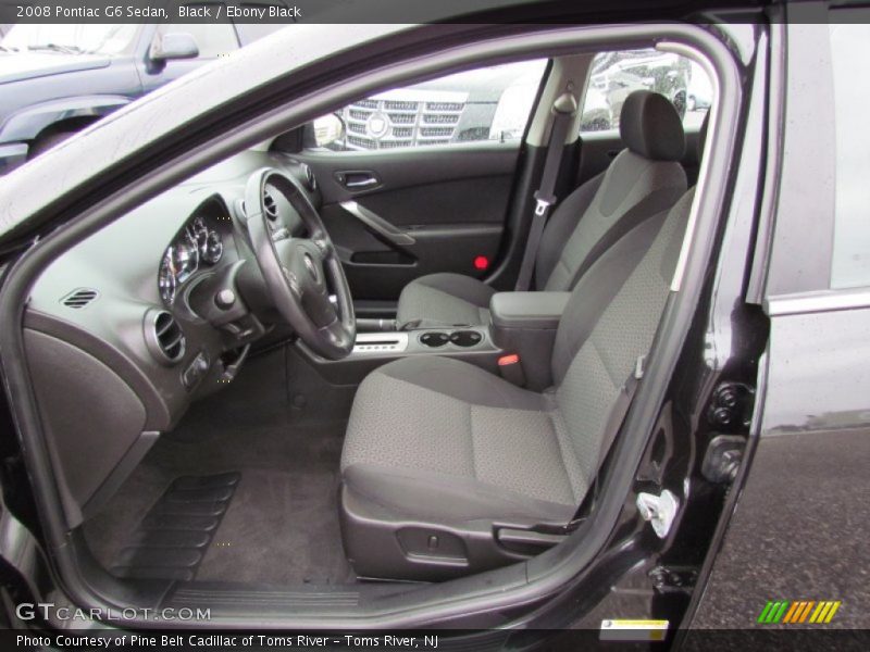 Black / Ebony Black 2008 Pontiac G6 Sedan