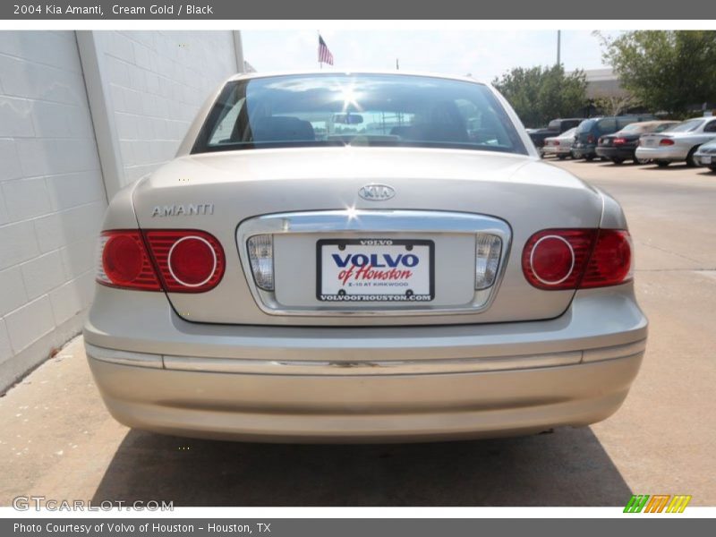 Cream Gold / Black 2004 Kia Amanti