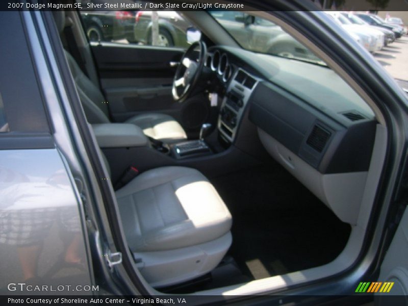 Silver Steel Metallic / Dark Slate Gray/Light Graystone 2007 Dodge Magnum SE