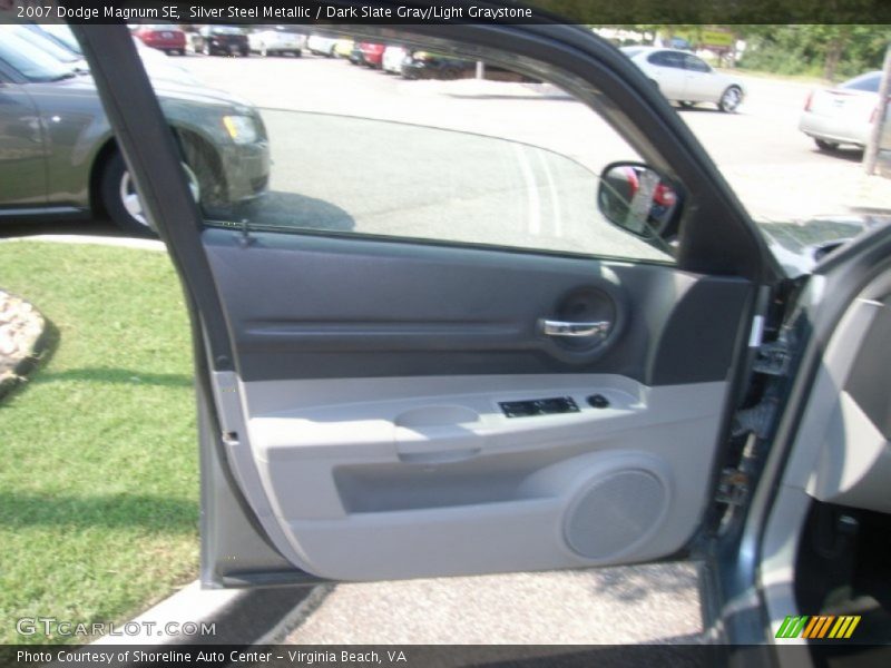 Silver Steel Metallic / Dark Slate Gray/Light Graystone 2007 Dodge Magnum SE